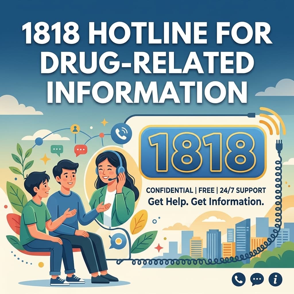 1818 Hotline for Drug-Related Information